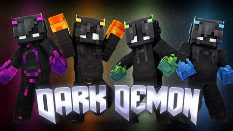 Dark Demon By The Lucky Petals Minecraft Skin Pack Minecraft