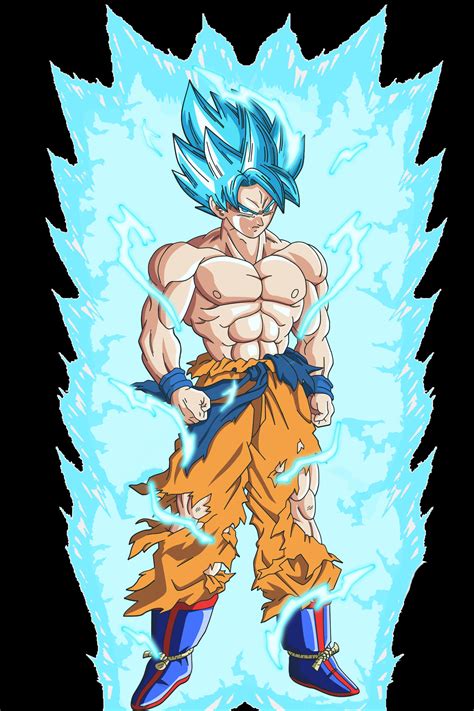 Perfected Super Saiyan Blue Goku By Elitesaiyanwarrior On Deviantart