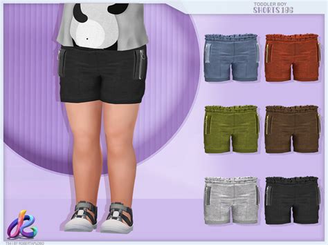 The Sims Resource Toddler Boy Shorts 186