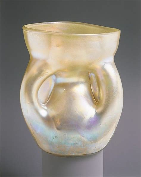 Favrile Glass Vase Designed By Louis Comfort Tiffany Louis Comfort