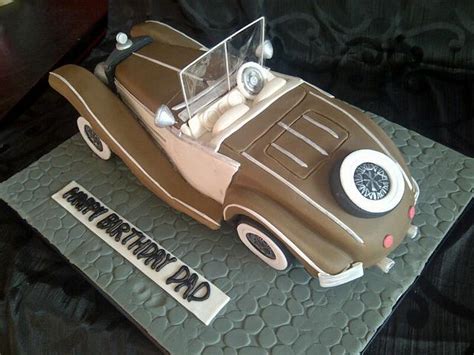 Classic Car Cake Decorated Cake By Sensational Sugar Cakesdecor
