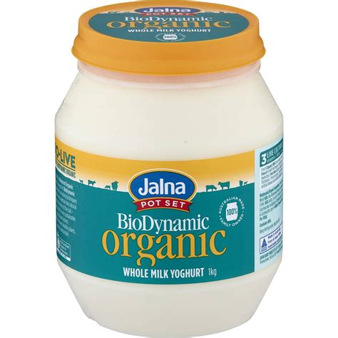 Jalna Biodynamic Whole Milk Yoghurt