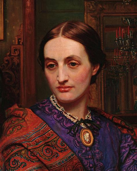 Portrait Of Fanny Holman Hunt 1866 1868 Painting By William Holman