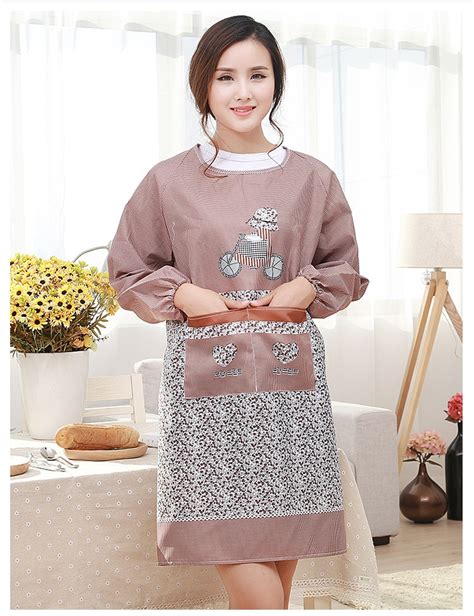 1pc Hot New Kitchen Apron For Woman Funny Cooking Waterproof Aprons