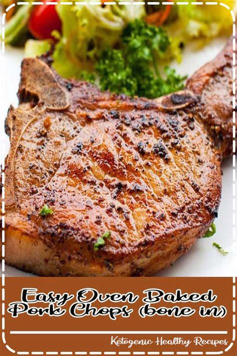 When it comes to making a homemade the best thin pork chops in oven, this recipes is always a preferred Easy Oven Baked Pork Chops (bone in) in 2020 | Pork chop ...