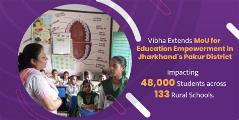 Vibha Ignites Education Revolution In Jharkhand India