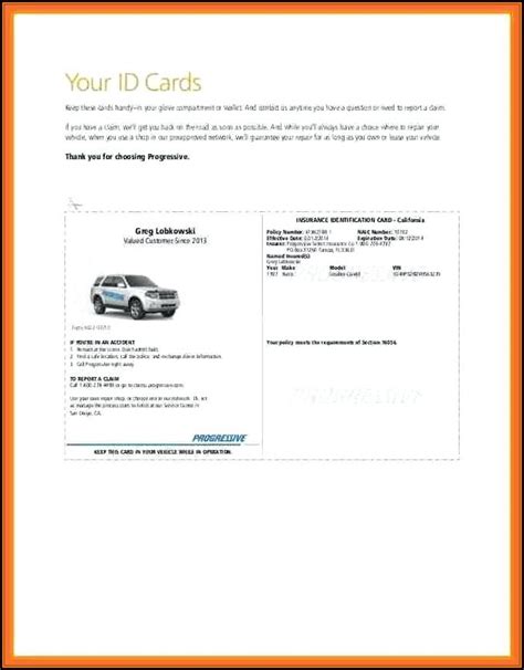 It is simply a card issued by your insurance company. Auto Insurance Id Card Template - Template 2 : Resume Examples #Rg8DvynKMq