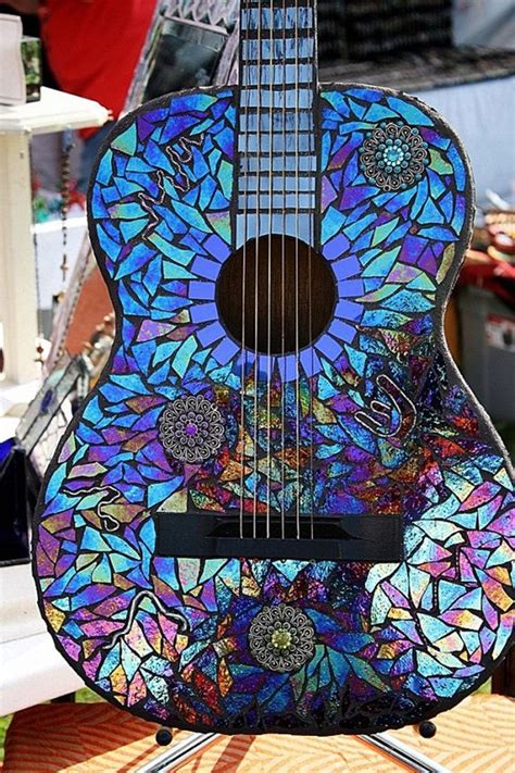 40 Beautiful and Creative Guitar Artworks - Bored Art