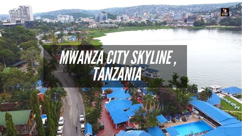 Mwanza City Skyline Tanzania Drone Footage Youtube