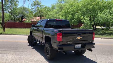 2016 Chevy Silverado Outlaw Flowmaster Exhaust Before And After Youtube