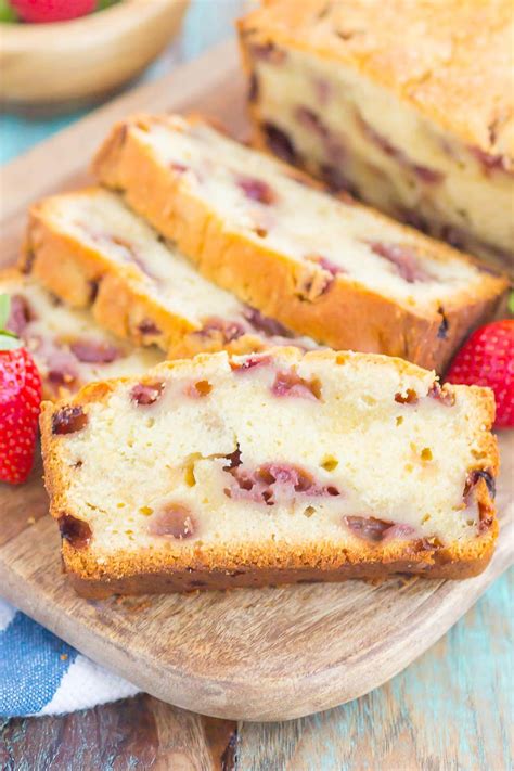 Our little italy cake only has 1.6 grams of carbs per serving, while our sticky bun coffee cake comes it at 6.7 grams of carbs. Strawberry Pound Cake | FaveSouthernRecipes.com