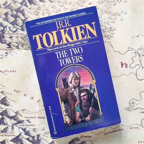 This Copy Of The Lord Of The Rings The Two Towers Was Published In 1986 By Ballantine Books