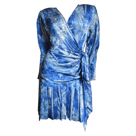 Vintage Emanuel Ungaro Silk Dress 1990s For Sale At 1stdibs