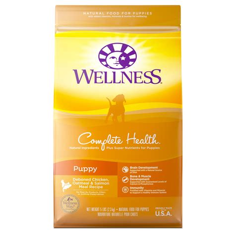 This product has 1 controversial ingredient, but no artificial preservatives, colors or flavors. Wellness Complete Health Natural Puppy Recipe Dry Dog Food ...