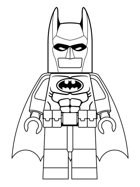 Escape into the fantasy world of superhero comics by putting the brightest of shades on the. Lego Batman Coloring Pages | Lego movie coloring pages ...