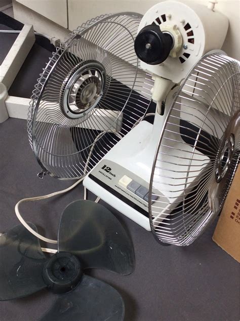 12 Oscillating Fan Windmere Rotating Fan Model 346 187 82m5 4356883542