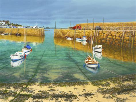 Gallery Of Cornwall Paintings By Artist Sarah Vivian Sea And