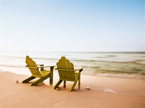 1600 Adirondack Chair Beach Stock Photos Pictures And Royalty Free