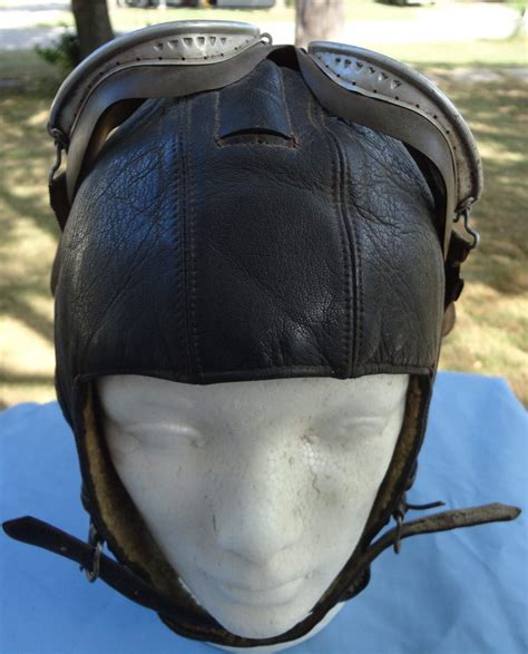 Check out our helmet with goggles selection for the very best in unique or custom, handmade pieces from our costume hats & headpieces shops. Luftwaffe Flight Helmet with Goggles