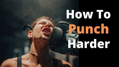 How To Punch Harder Execute A Knockout Punch Correctly Youtube