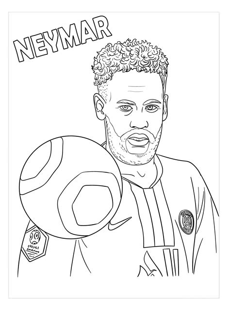 Desenho Animado Do Neymar Para Colorir Imprimir E Desenhar Colorir Me Pdmrea
