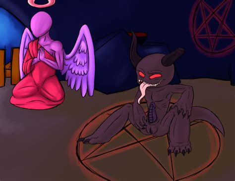 Rule 34 Angel Binding Demon Fantasy Gabriel The Binding Of Isaac