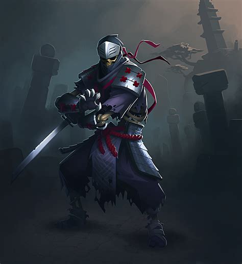 Undead Shinobi On Behance Samurai Art Ninja Art Shadow Warrior