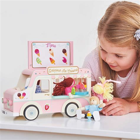 Le Toy Van Dolly Houten Ijscowagen Bestel Eenvoudig Het Houten