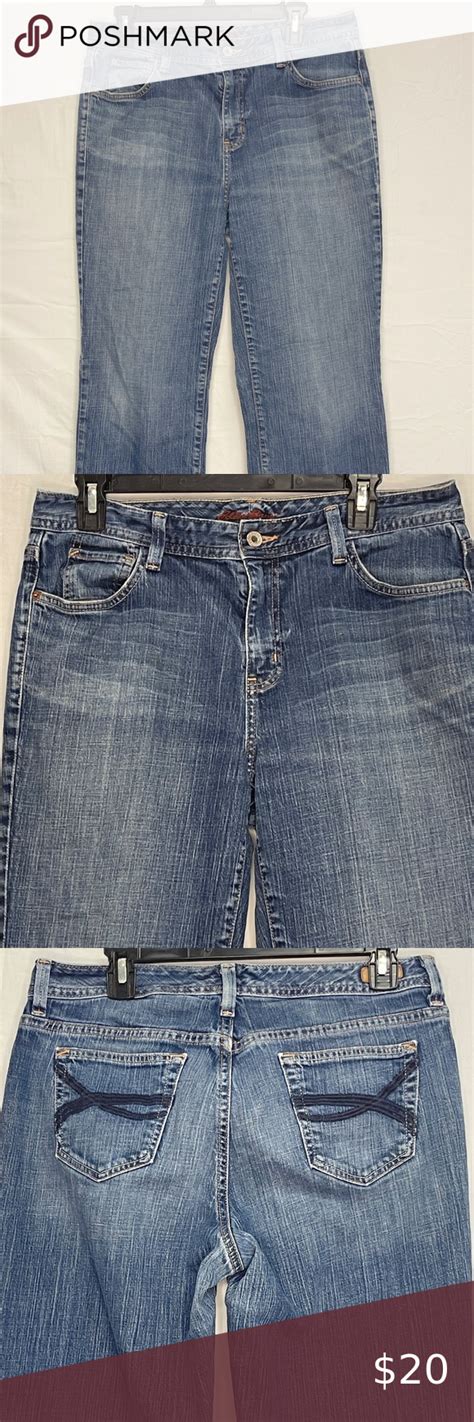 Eddie Bauer Specially Dyed Shaped Fit Blue Jeans Size 12r In 2023 Blue Jeans Eddie Bauer