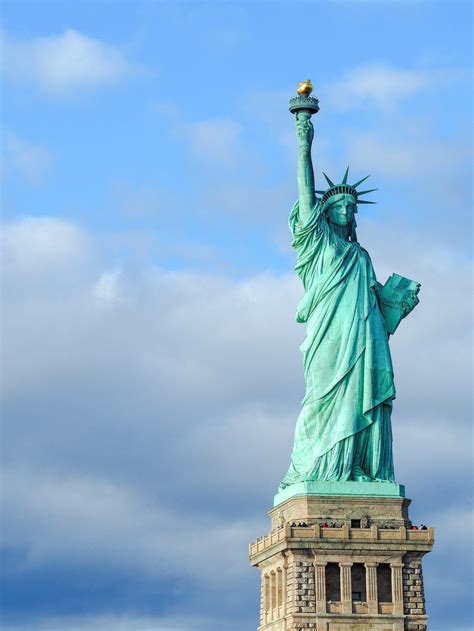 Visiting The Statue Of Liberty New York City Front Liberty New York