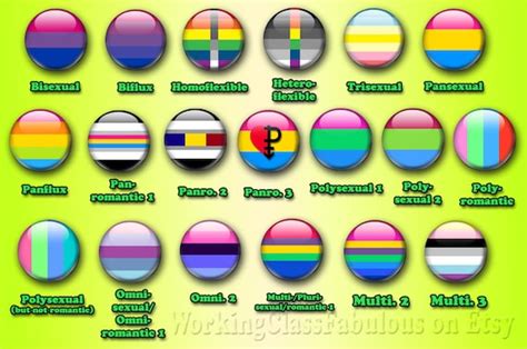Items Similar To Polysexual Pride Flag 1 5 Pinback Button Bisexual Pansexual Omnisexual