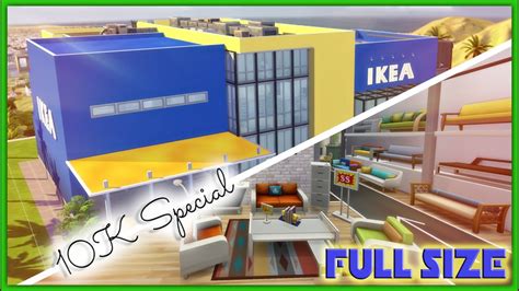 The Biggest Ikea Store Ever Made In The Sims 4 3 Floors No Cc