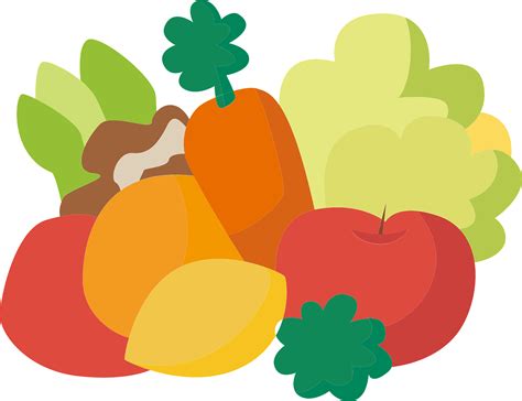 Fruits And Vegetables Clipart 151369 Clip Art Library