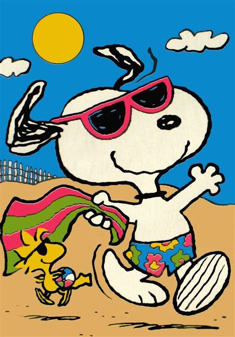 Snoopy Summer Cute Precious And Fun Pinterest