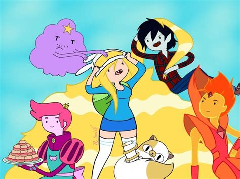 Fionna Group Photo By Live4adventure On Deviantart Adventure Time