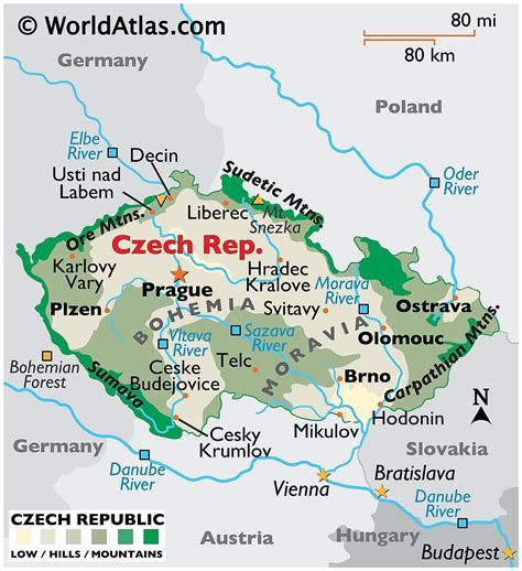 Czech Republic Maps And Facts World Atlas