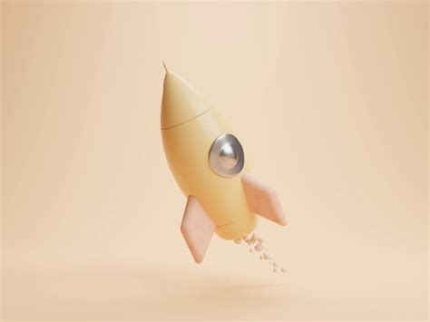 Clay Rocket 3d Icon Animation By Nazmul Chowdhury On Dribbble