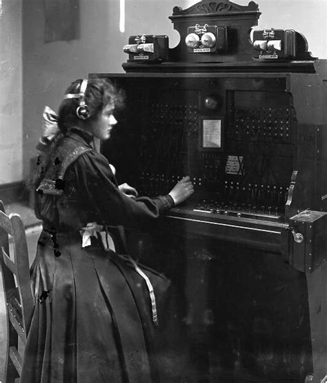 Female Telegraph Operator 1910 Our Beautiful Pictures Are Available As Framed Prints Photos