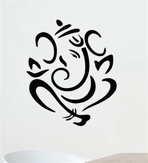 Buy Lord Ganesha Wall Sticker And Decal By Stickeryard Online Spiritual
