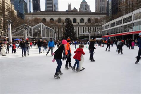 New York Ice Skating Rinks For The Winter Holidays