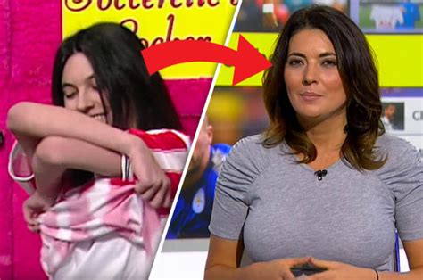 Sky Sports News Babe Strips Off In Saucy Throwback Soccer Am Segment