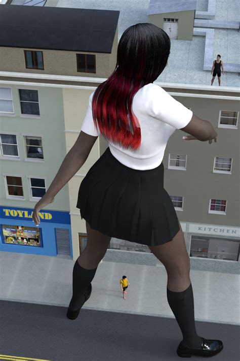 Pretty Black Giantess 1 By Alberto62 On Deviantart