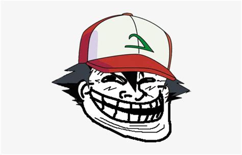 Trollface Clipart Pokemon Ash Troll Face Png Image Transparent Png