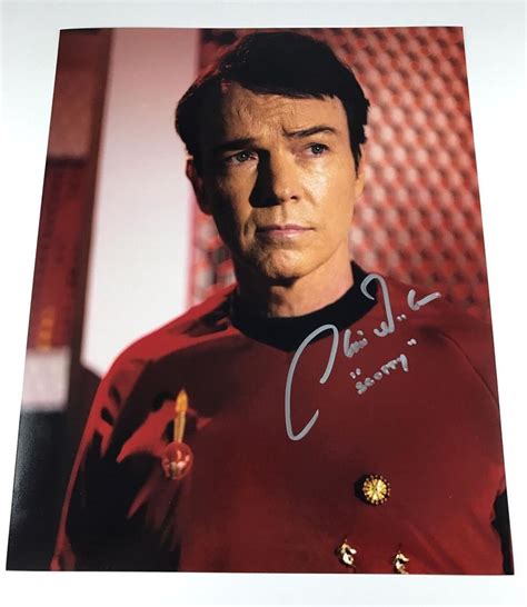 Chris Doohan Signed 8x10 Photo Star Trek Continues Scotty Christopher