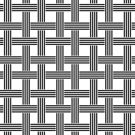 Repeating Black And White Weave Pattern Vector Ai Eps Uidownload