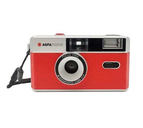 Agfa Reusable camera red