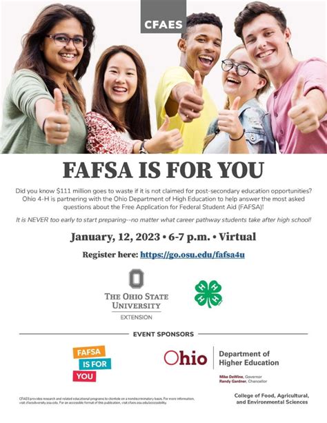 Fafsa Question And Answer Session Licking County 4 H