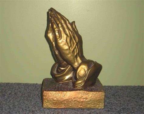 Vintage Praying Hands Chalkware Statue Life Size Hands Lots Etsy