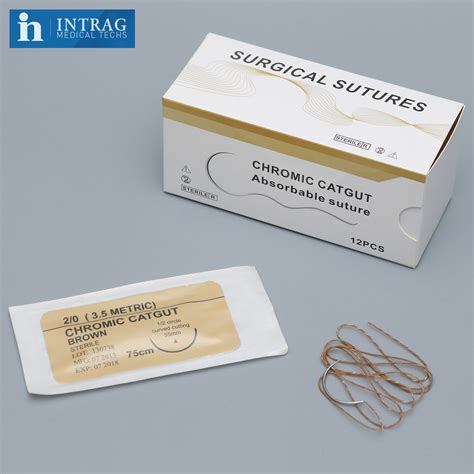 Surgical Chromic Catgut Suture China Silk Suture And Pga Suture
