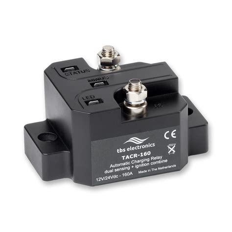 Automatic charging relay electrical connections with start isolation pn 7610 features •automatically combines batteries during charging, isolates batteries when discharging and when. Automatic Charging Relay - TACR-160 - TBS Electronics EN